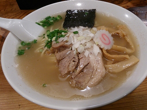 塩ラーメン“GT”(干エビ＋肉だし)